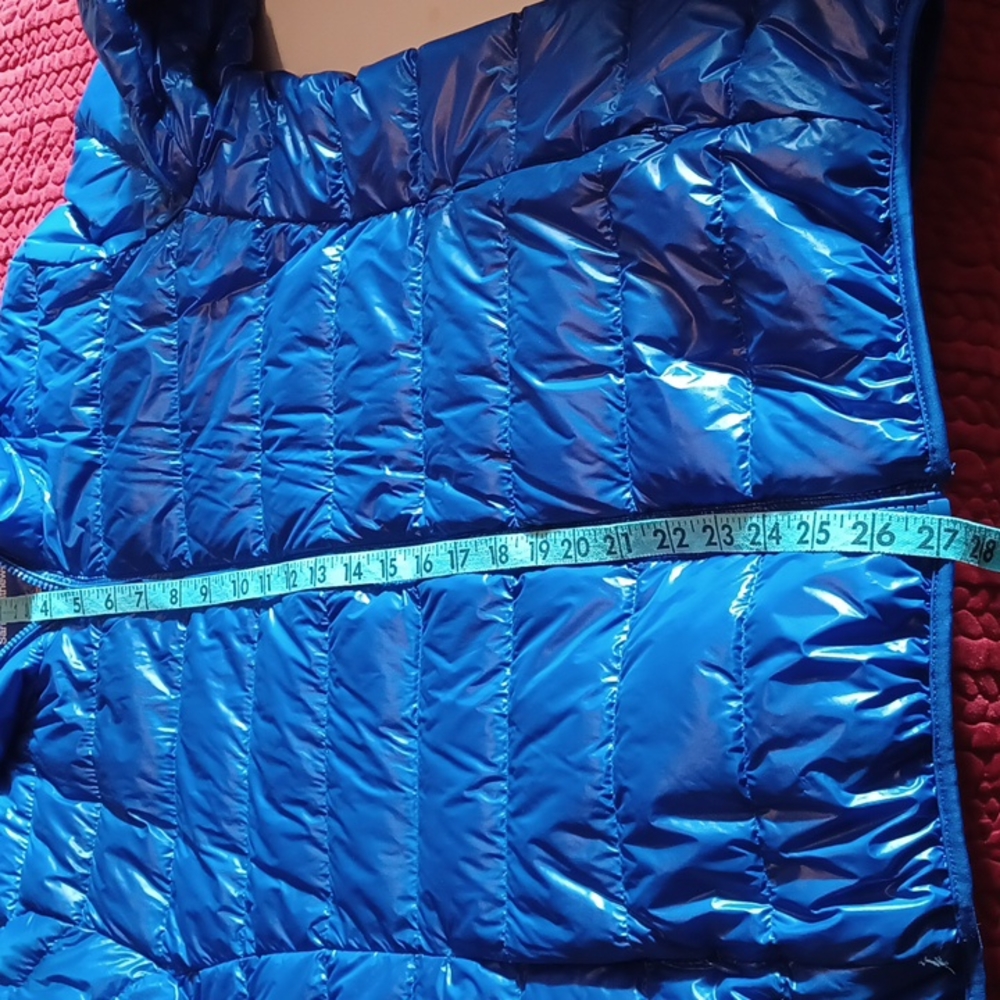 Ladies quilted down hooded jacket packable - Picture 5 of 8